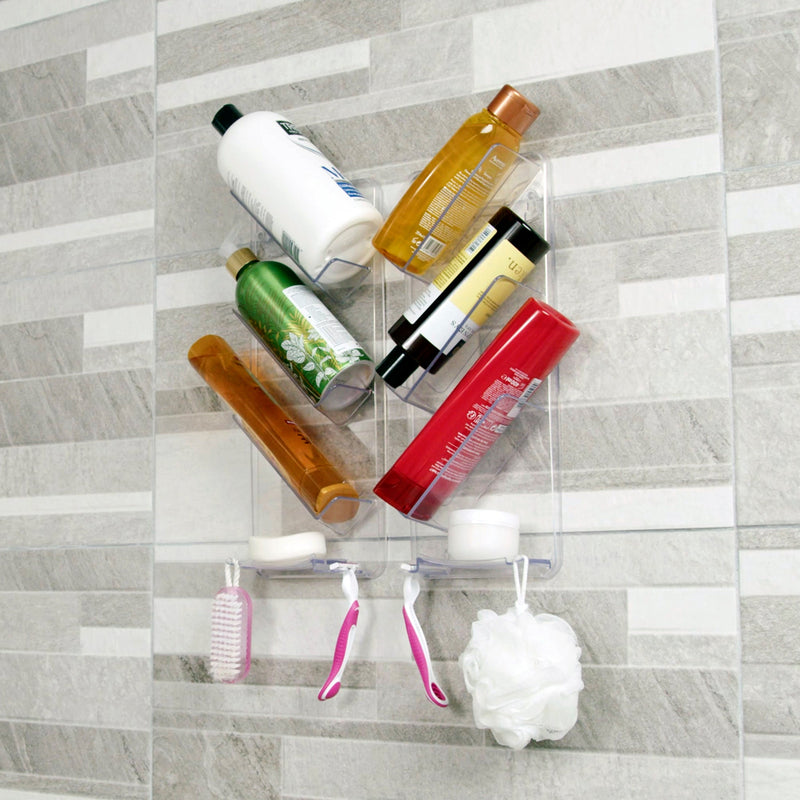Rustproof & Easy Clean: The ShowerGem Shower Caddy