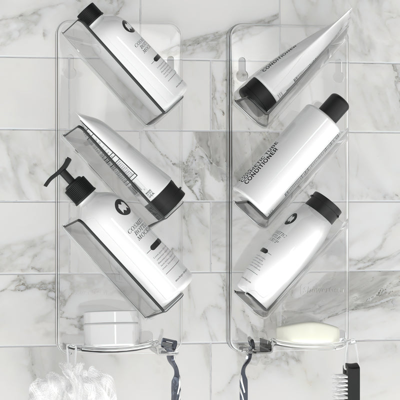 ShowerGem Rustproof Easy Clean Shower Caddy